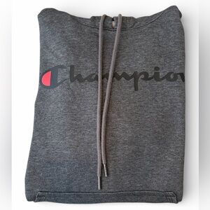 Champion Men's Charcoal Grey Sweatshirt Hoodie Size Small